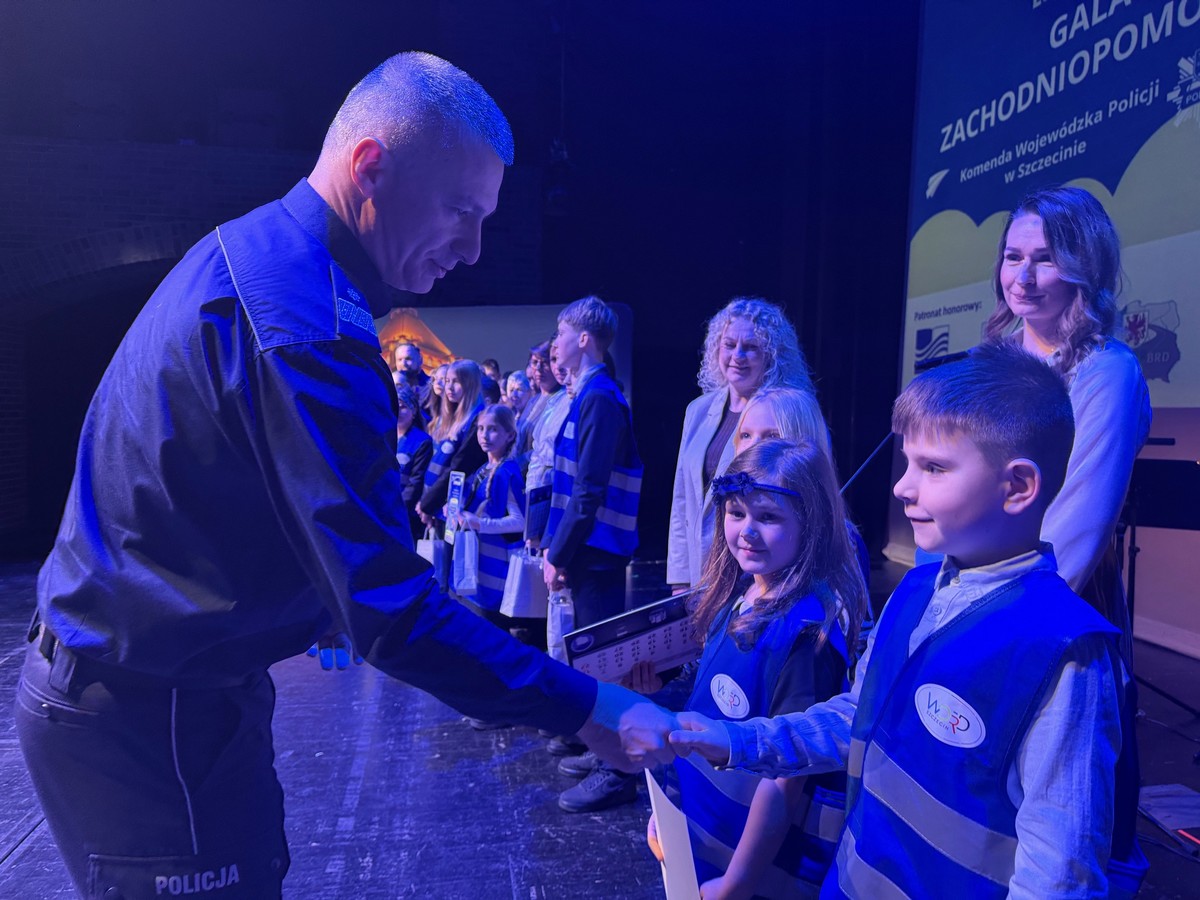 Gala Finałowa Wojewódzkiego Etapu Konkursu „Odblaskowa Szkoła 2025” w&nbsp;Szczecinie